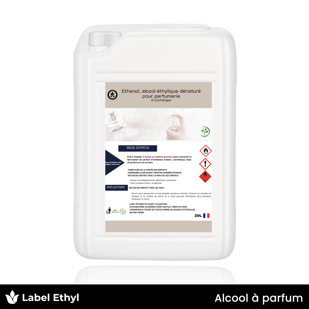Alcool 96° Cosménol — bidon 20 litres